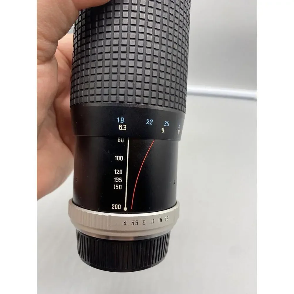 Hoya HMC 55mm HMC Zoom Lens 80-200mm 1:4 #315355 Made In Japan